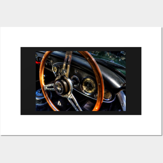 Steering Wheel & Dashboard Wall Art by axp7884